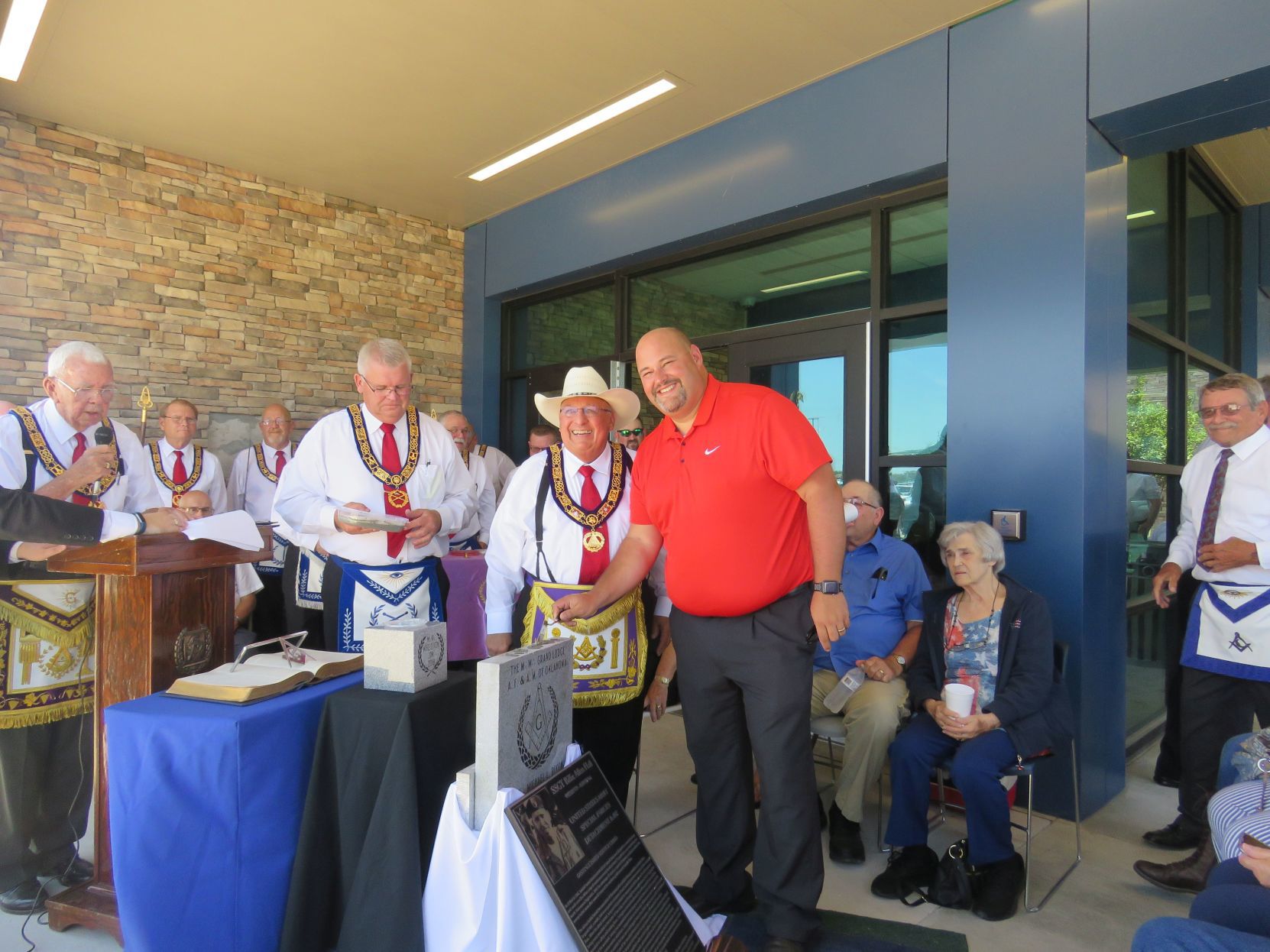 Masonic Cornerstone Ceremony
